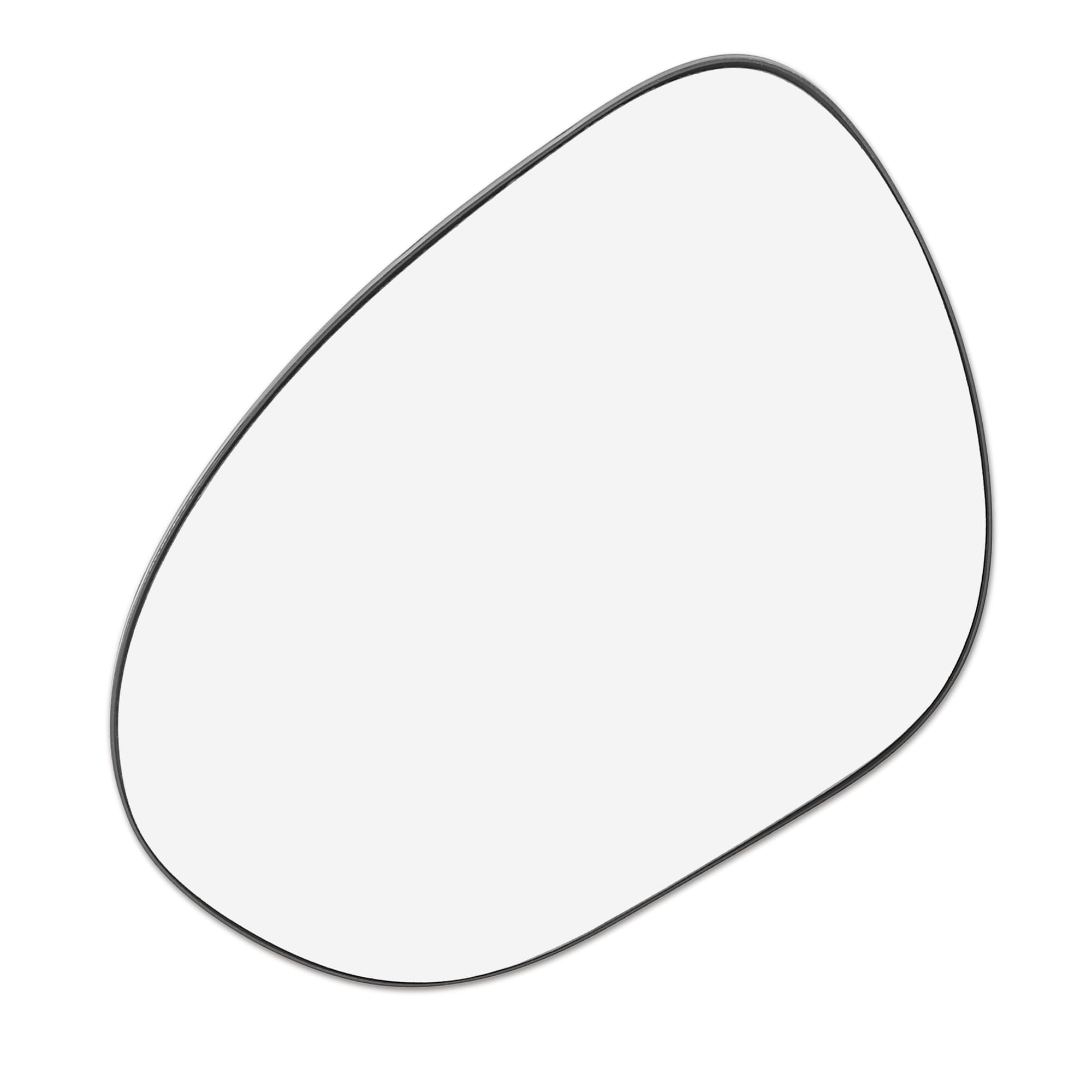 INFINAUTO for Nissan Cube Juke 2011-2014 Car Rearview Mirror Glass Replacement with Backing Plate Heated Driver Left Side