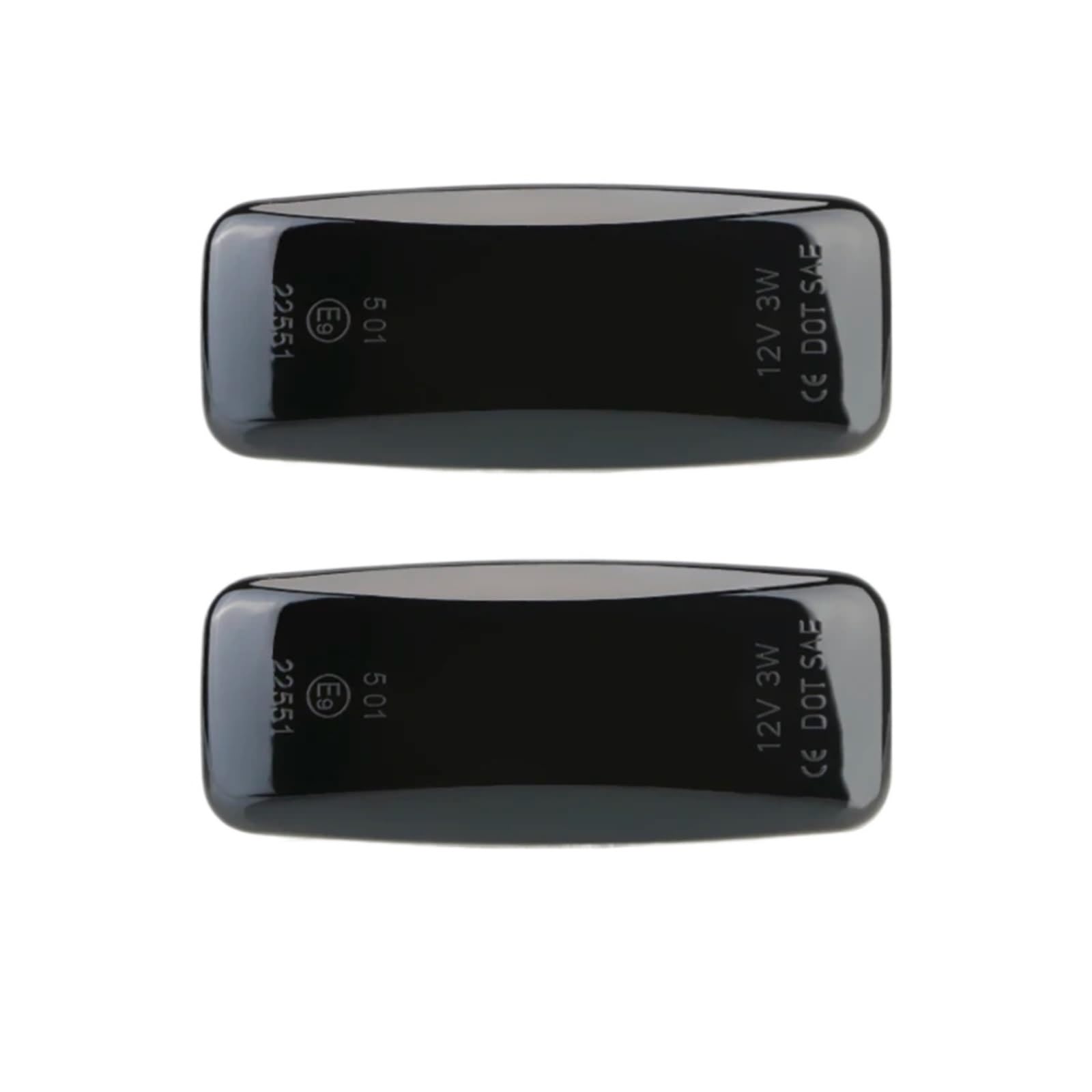 Luces intermitentes dinámicas Compatible Con Nissan Para Almera 2012-2015 Para Atlas 2007-2010 Para Presage 2003-2009 Luces Señal Giro Lámpara Marcador Lateral Coche(Black,Dynamic)