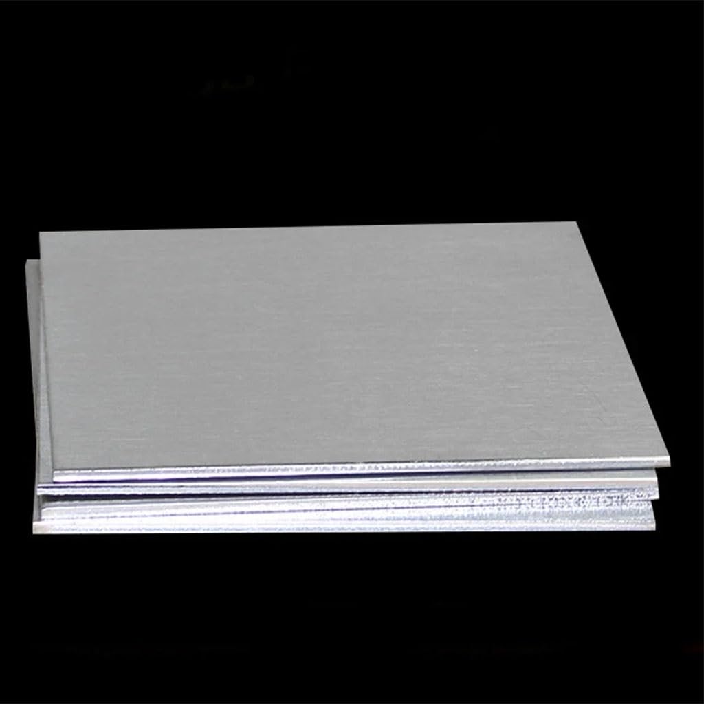 Dicke 0,2–1 Mm, 301 Edelstahlblech, Metallfolienplatte, DIY-Teil(1.0mm)