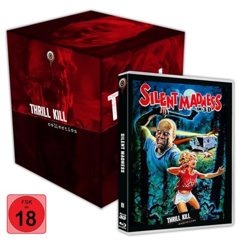 Silent Madness 3D (Thrill Kill Collection #01) - 2-Disc Kombo mit 3D-Blu-ray und 2D-Blu-ray und Sammelschuber mit Spotlack-Veredelung