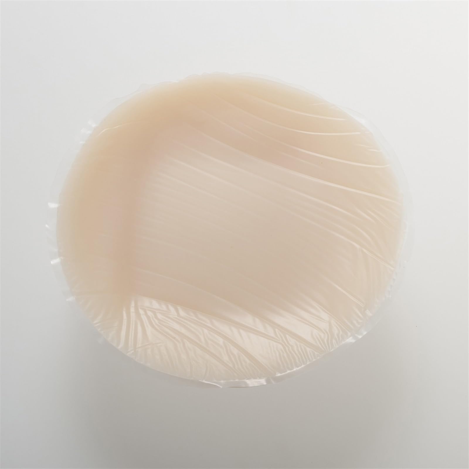 Almohadillas de silicona para sujetador Almohadillas de gel para pecho Almohadillas para pecho artificial Adecuadas para Vestidos de Mastectomía Trajes de Baño Recogidos ( Color : White , Size : C )