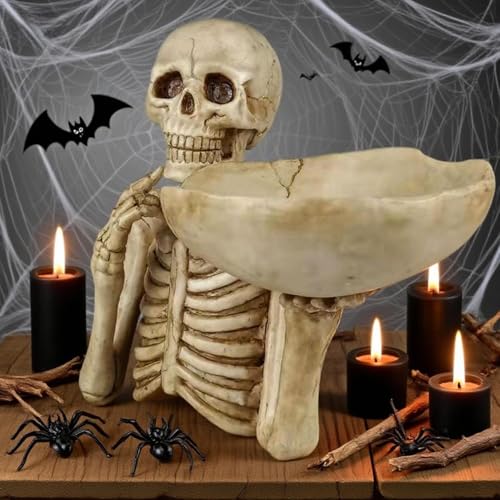Plateau de service squelette pour sublimer votre buffet de fête d'Halloween - 4