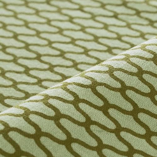 染の安坊 Anbo Tenugui Hand Towel, AJIRO (Matcha), 100% Cotton, Made in Japan, 13.8 x 39.4 inches