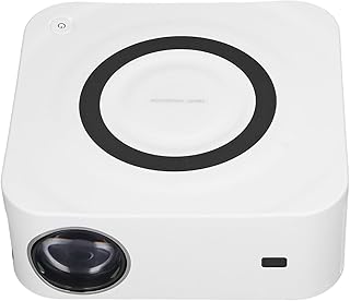 Y9 Projector, High Brightness High Definition Home Projector 1080P LCD Screen Support High Definition Input Connect Multiple Devices for Household