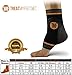 Treat My Feet Compression Ankle Brace with Silicone Ankle Support and Copper - Plantar Fasciitis Brace for Foot Pain & Achilles Tendonitis Relief - Ankle Brace for Women & Men - Medium Size