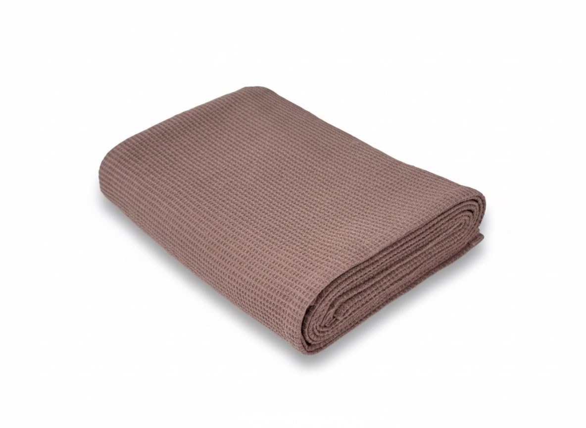 Organic Cotton Waffle Bath Towels - GOTS Certified -6 Organic Cotton Waffle Bath Towels - GOTS Certified -6