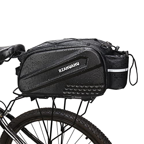 Bike Rack Bag Hard Shell Bicycle Rear Rack Basket Waterproof