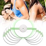 Hipoalergénico y agradable para la piel: se siente suave contra la piel y evita la irritación de la piel. un ajuste cómodo día y noche. Material de grado médico sin látex, agradable para la piel y cómodo, que no deja residuos en la piel.