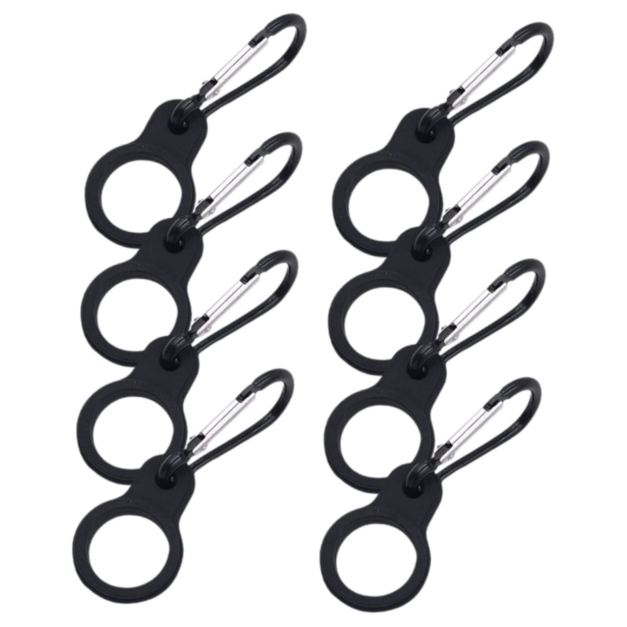 Toddmomy 40stücke Wasserflaschen-Haken Für Outdoor-aktivitäten Elastische Flaschenhalterung Für Radfahren Wandern Und Sport Langlebige Und Geruchsneutrale Befestigungssysteme