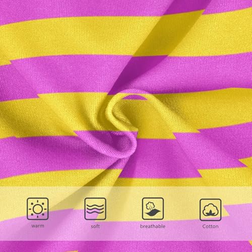 Yellow Pink Stripe Toddler Boy's Underwear 2T3