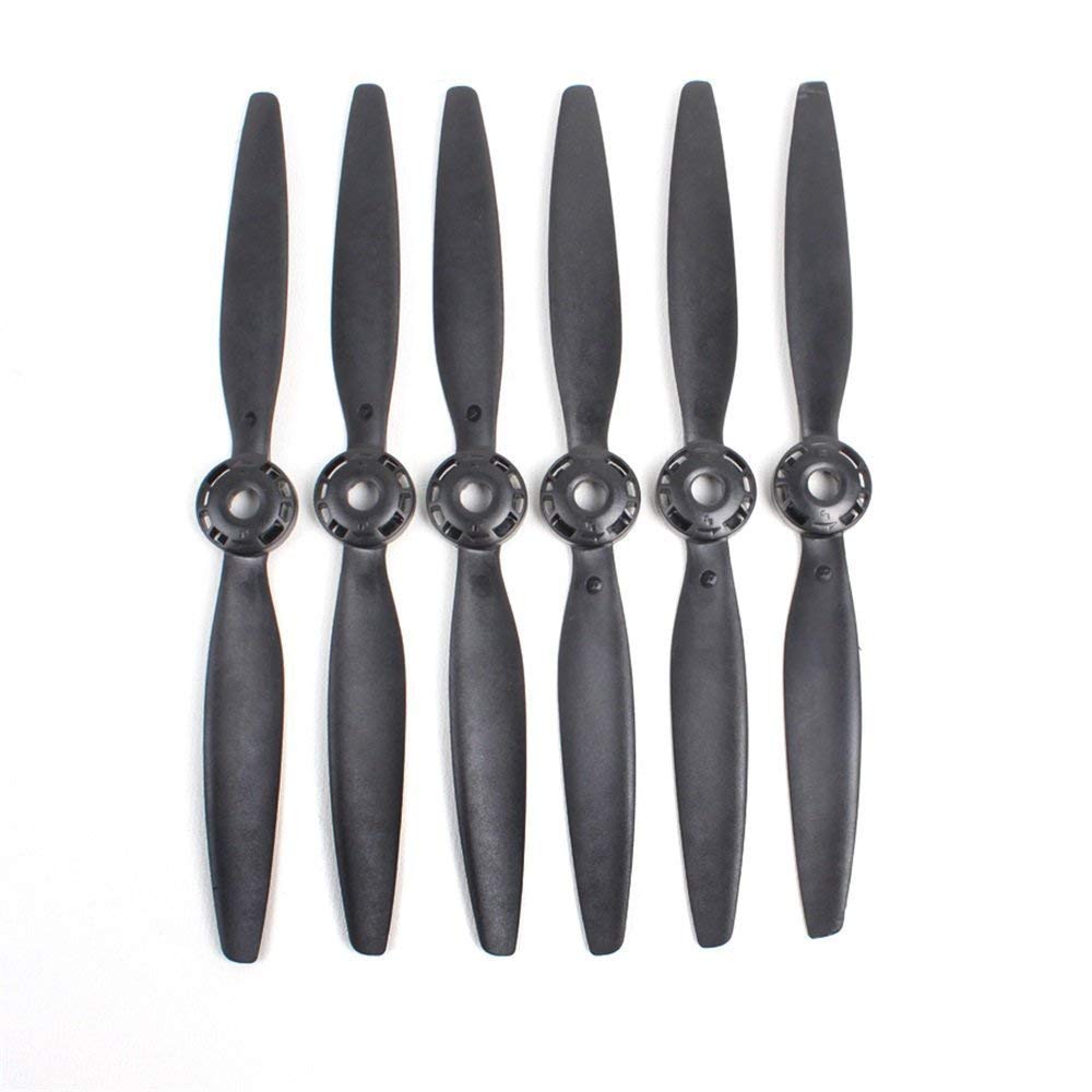 Taoke Typhoon H 480 Drone Parts 3 Pairs Blade A B Eliche a sgancio rapido Elica autobloccante con Base Prop per YUNEEC 6pz (Black)