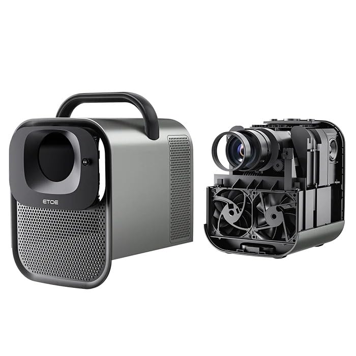 ETOE Seal Pro 1080P Google TV Projector with Netflix