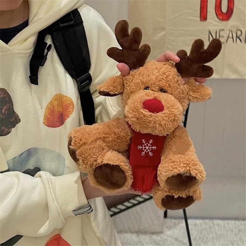 ヘラジカぬいぐるみ   クリスマス  ぬいぐるみ Amazon.co.jp: ヘラジカのぬいぐるみ、クリスマスのトナカイの