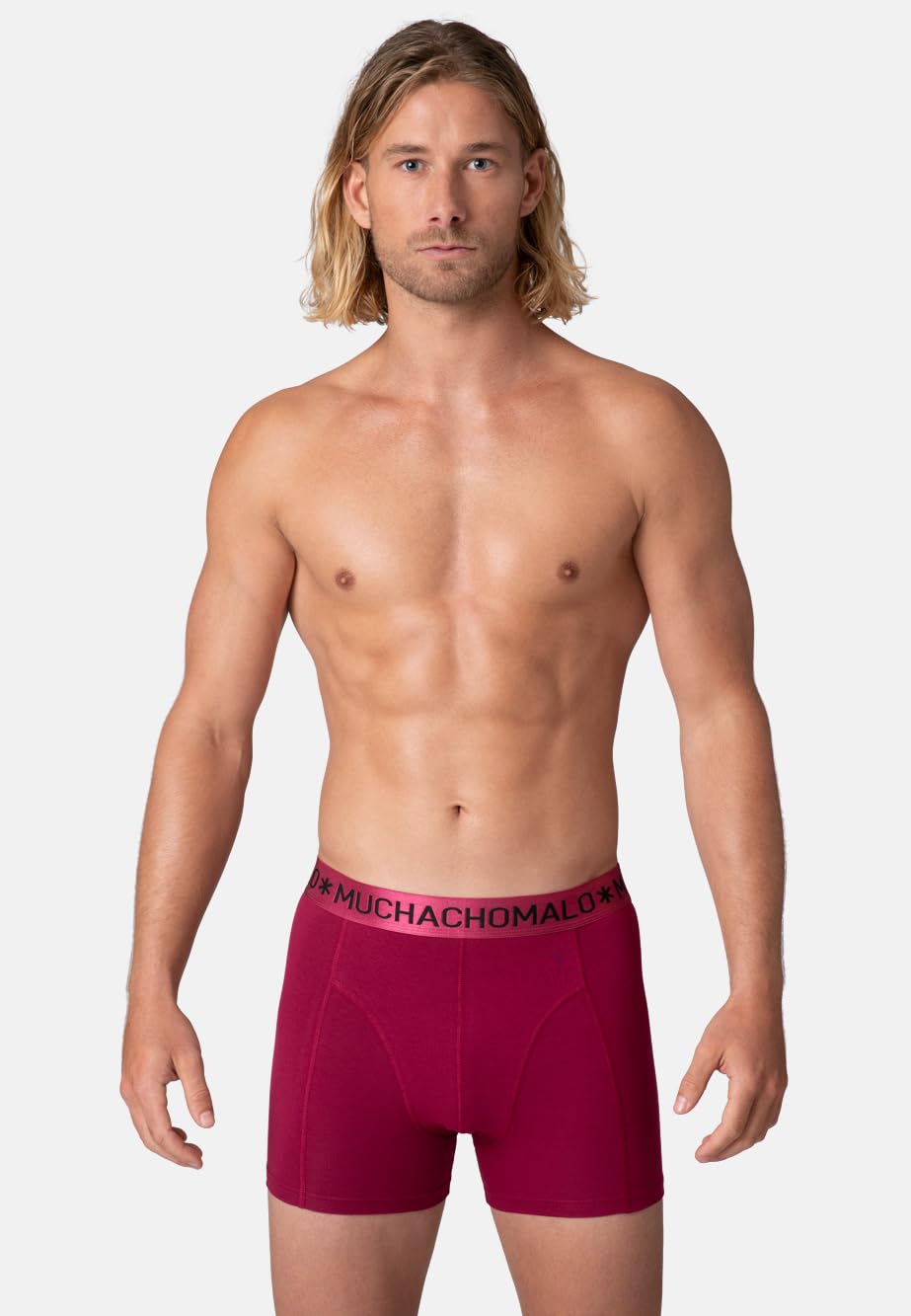 Muchachomalo Boxers para Hombres, Ropa interior de Algodón para Hombres, Multipack de 2 Piezas, Boxers Impreso Corte Clásico, con Cintura Elástica