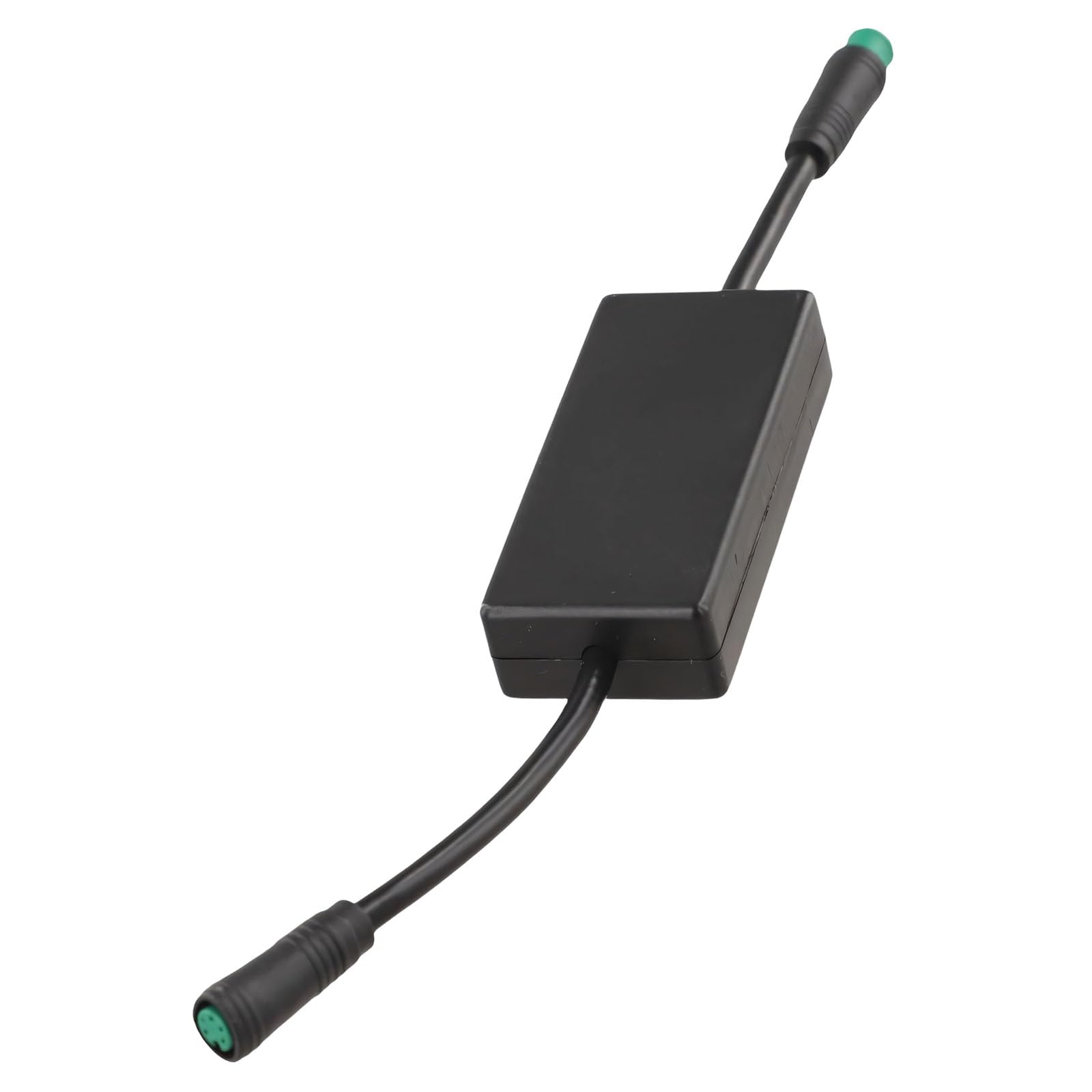 Accesorio de repuesto para controlador de velocidad de scooter eléctrico, módulo de control conectado por cable ABS negro con conectores redondos