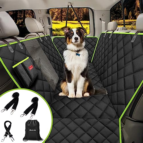 TantivyBo Dog Car Seat Cover, Back Seat Extender for Back Seat, Scratch-Proof & Waterproof, Dog Hammock for Car Travel w/Mesh Window for Cars, Portable Dog Beds for Cars SUVs & Trucks… TantivyBo Dog Car Seat Cover, Back Seat Extender for Back Seat, Scratch-Proof & Waterproof, Dog Hammock for Car Travel w/Mesh Window for Cars, Portable Dog Beds for Cars SUVs & Trucks…