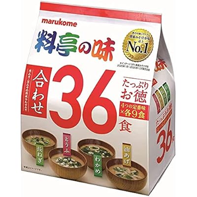 マルコメ たっぷりお徳料亭の味36食