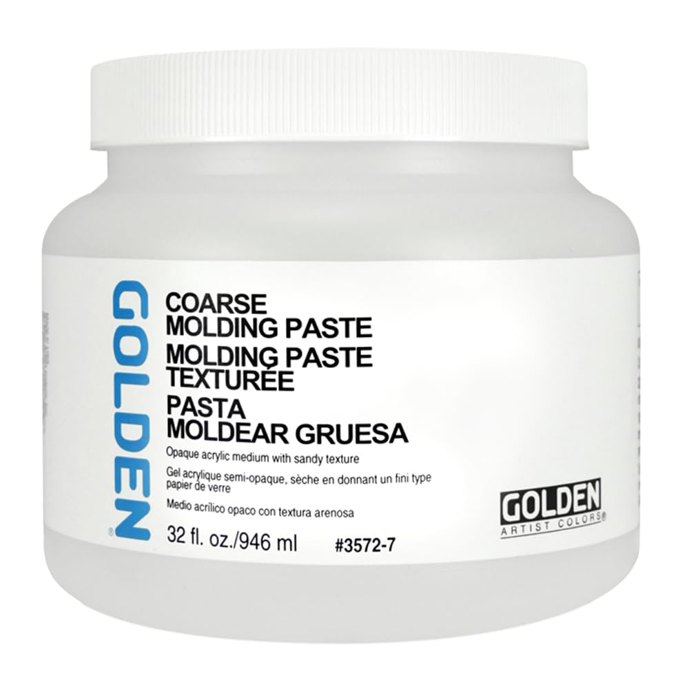 Pâte acrylique GOLDEN anti-affaissement pour reliefs opaques pot 946 ml