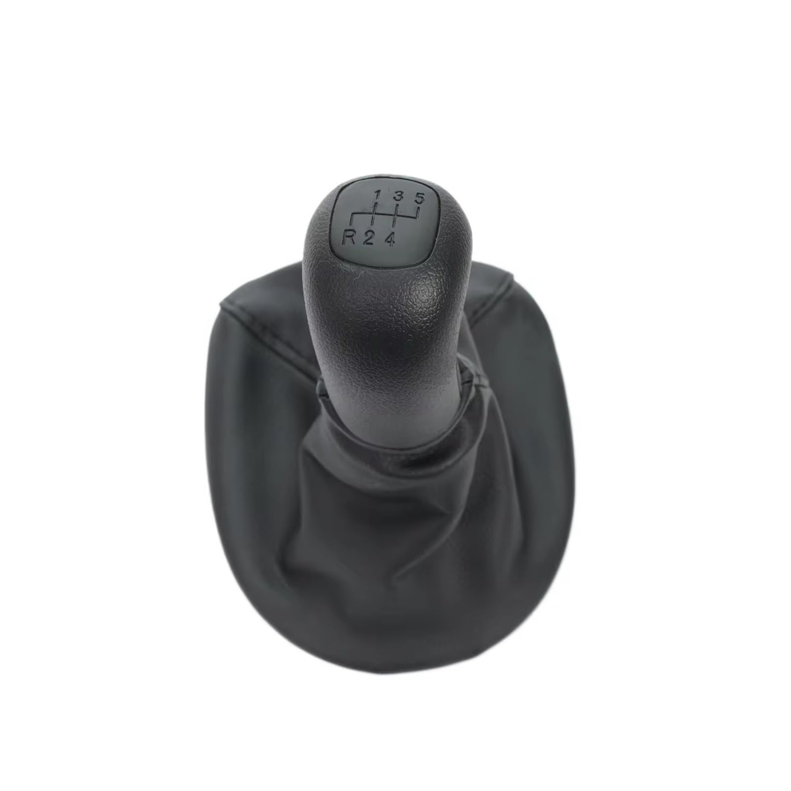 Qmtvfsrh Black Car Gear Shift Knob Manual Gear Shift Knob Pu Gaiter Boot