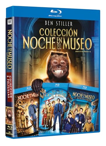 Noche en el Museo (Night at the Museum) (Blu-ray) Pack 3 Pelicula...