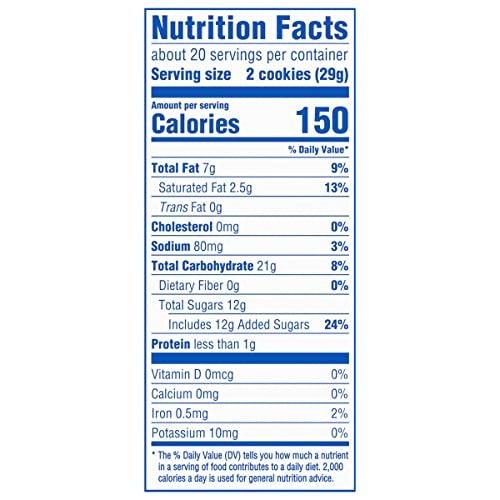 Image of OREO Double Stuf Golden Sandwich Cookies, Family Size, 20 oz