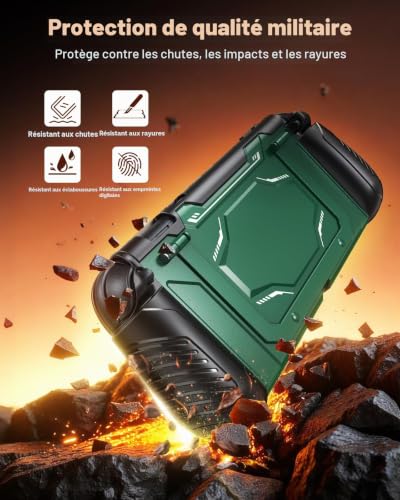 FYOUNG Coque Dockable, Grip de Protection en TPU Amovible pour Switch 2 – vue 5