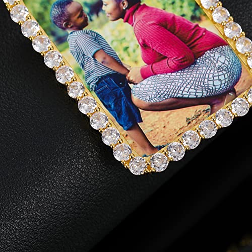 TUHE Personalized Picture Pendant Necklace Custom Pendant Necklace Customized Memory Photo Pendants Picture Chains For Men Women3