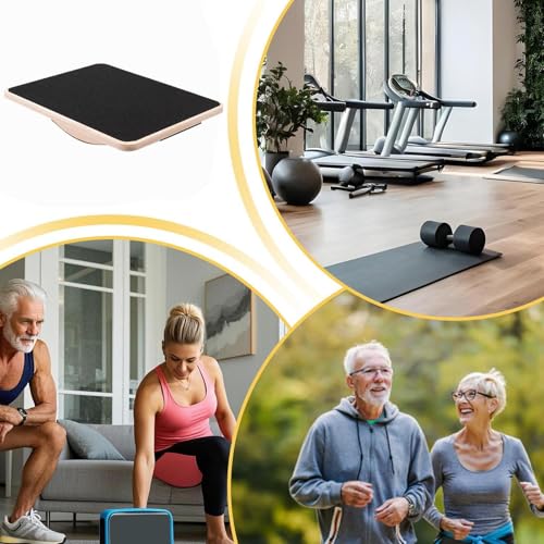 Balance board trainer de madera para tus pausas activas 5