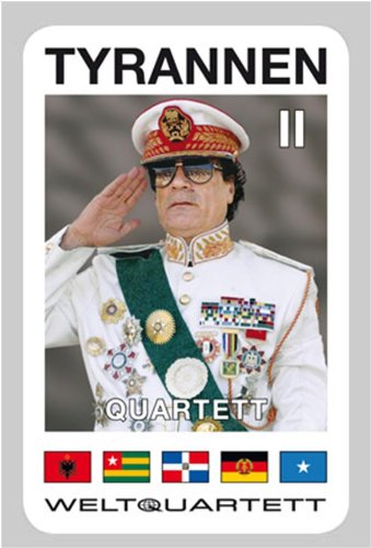 Tyrannen 2 Quartett Diktatoren Quartett Kartenspiel
