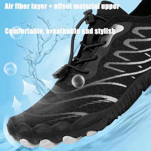 Grounding Shoes with Copper, Hike Barefoot Womens Men Footwear, Wide Toe Trail Water Beach Wading Sneakers3