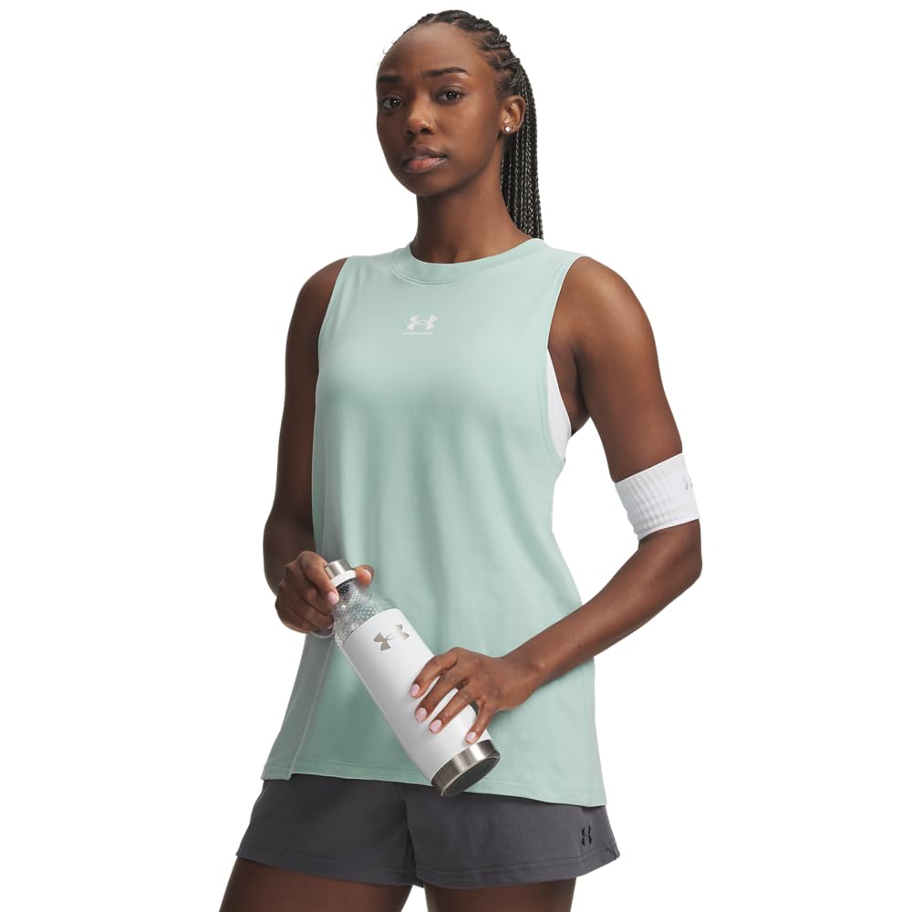 Under Armour UA Rival Muscle Tank - Enamel Blue / / Enamel Blue - XS
