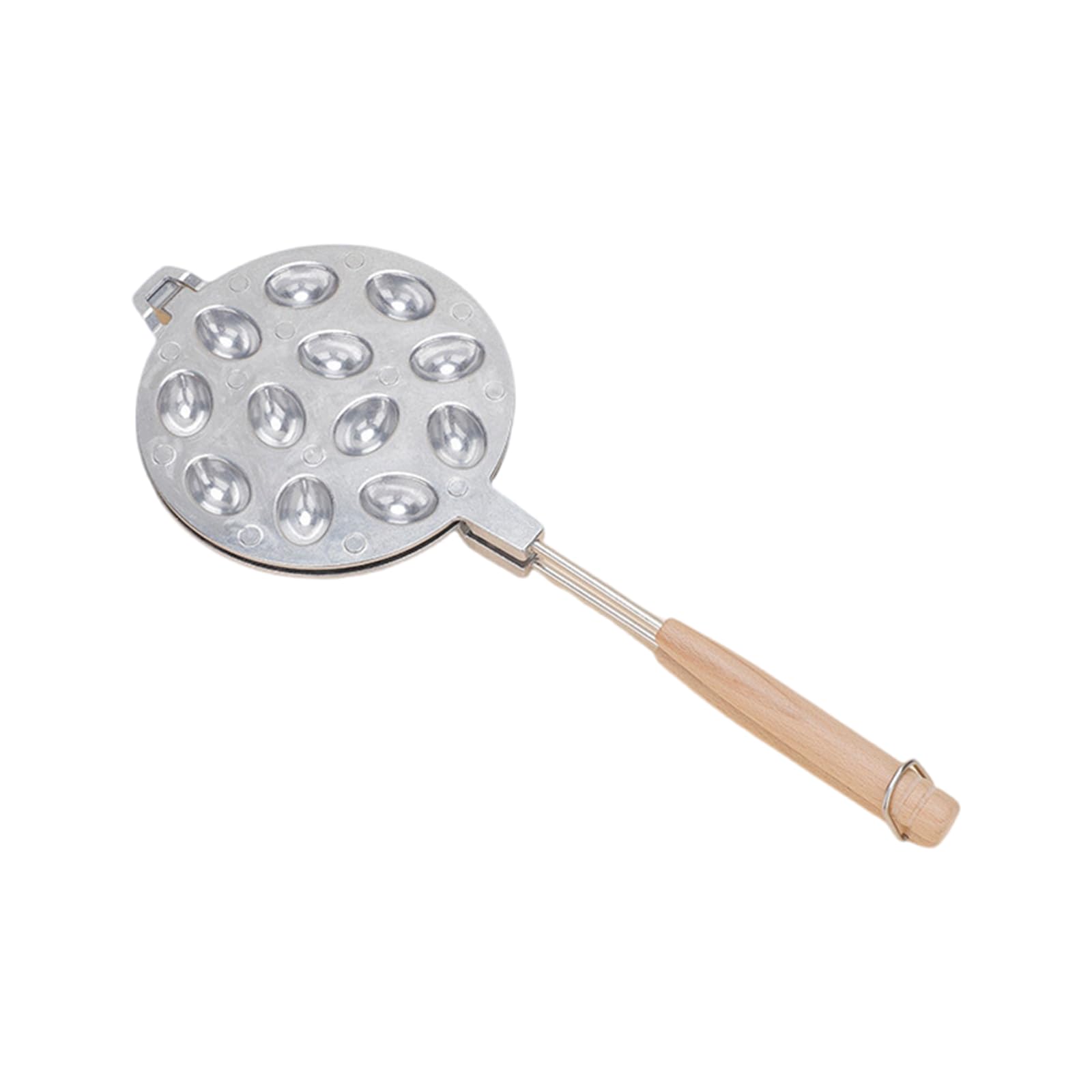 Xinsheinelry Cookie Maker for Waffles and Pastries Practical Wood Handle Bakewares Dishwasher Safe Baking Pan for Dessert Cookie Maker
