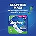 Stayfree Maxi Pads for Women, Super - 66 Count