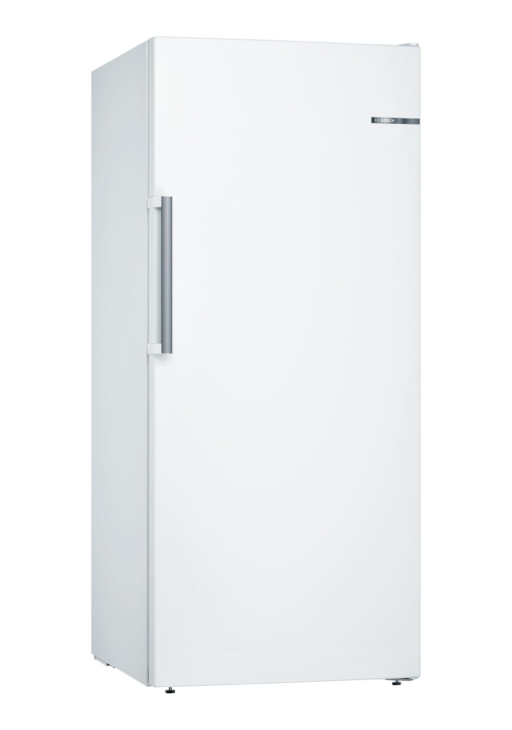 Bosch GSN51AWCV Serie 6 Freistehender Gefrierschrank, 161 x 70 cm, 175 kWh pro Jahr, Weiß, 290 L, XXL Größe, LED Beleuchtung, VarioZone, NoFrost, Rechtsanschlag