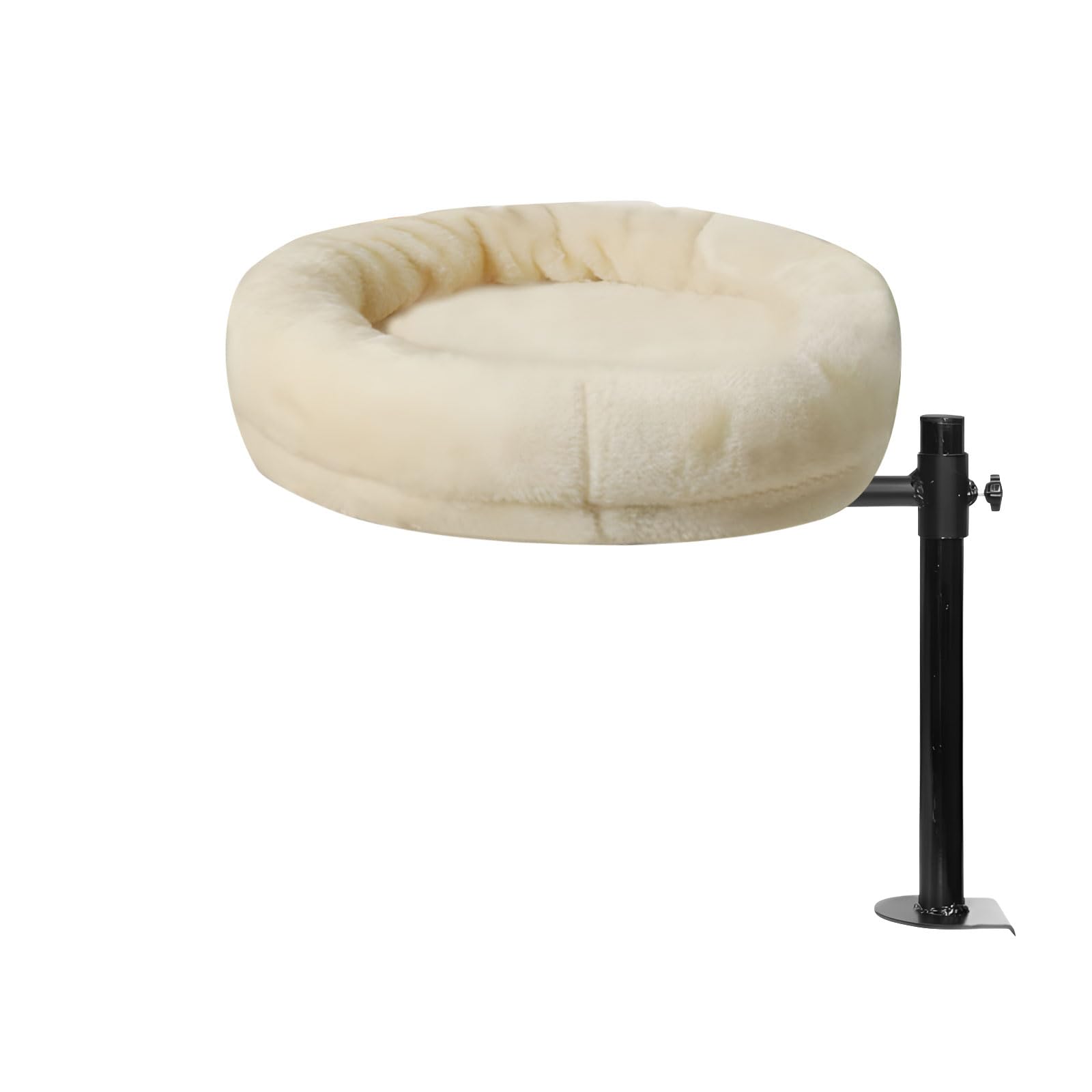 Arbre à chat pour bureau avec poteau de griffe en sisal et lit suspendu