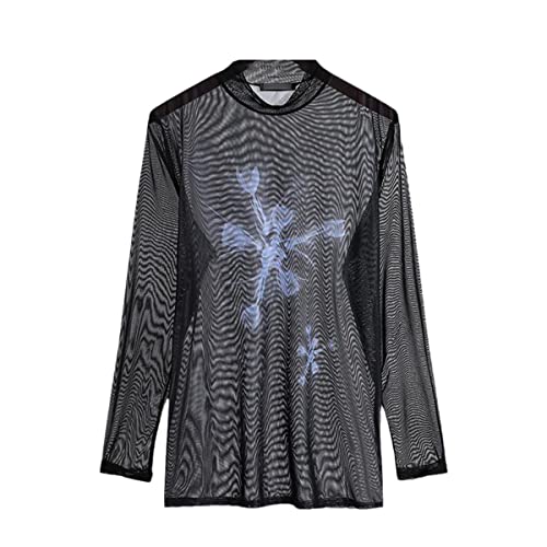 T-shirt homme en maille imprimée extensible pour valoriser la silhouette
