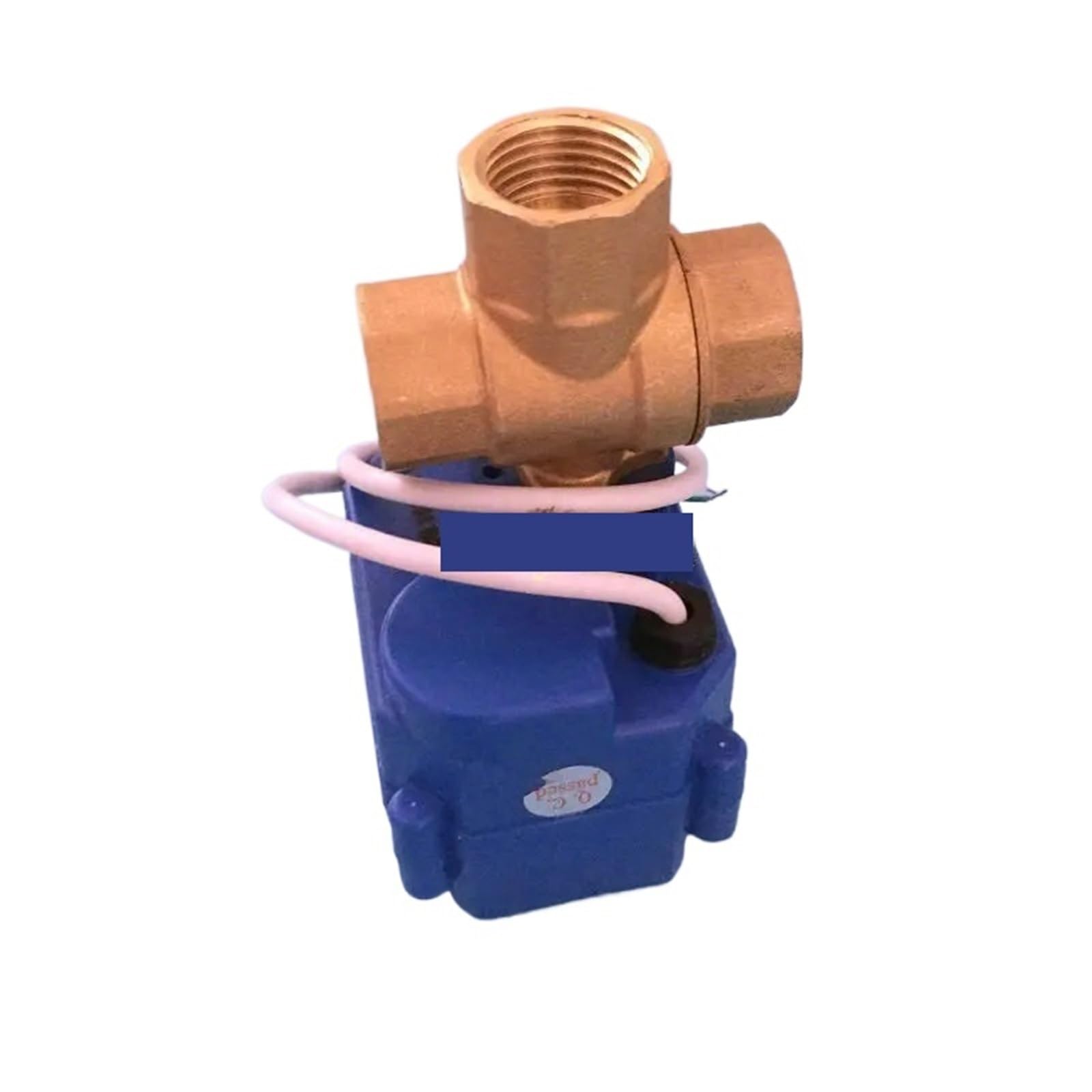 Vanne d'eau électrique 3 voies DN15 en laiton CWX-15Q pour réparer un circuit de chauffage