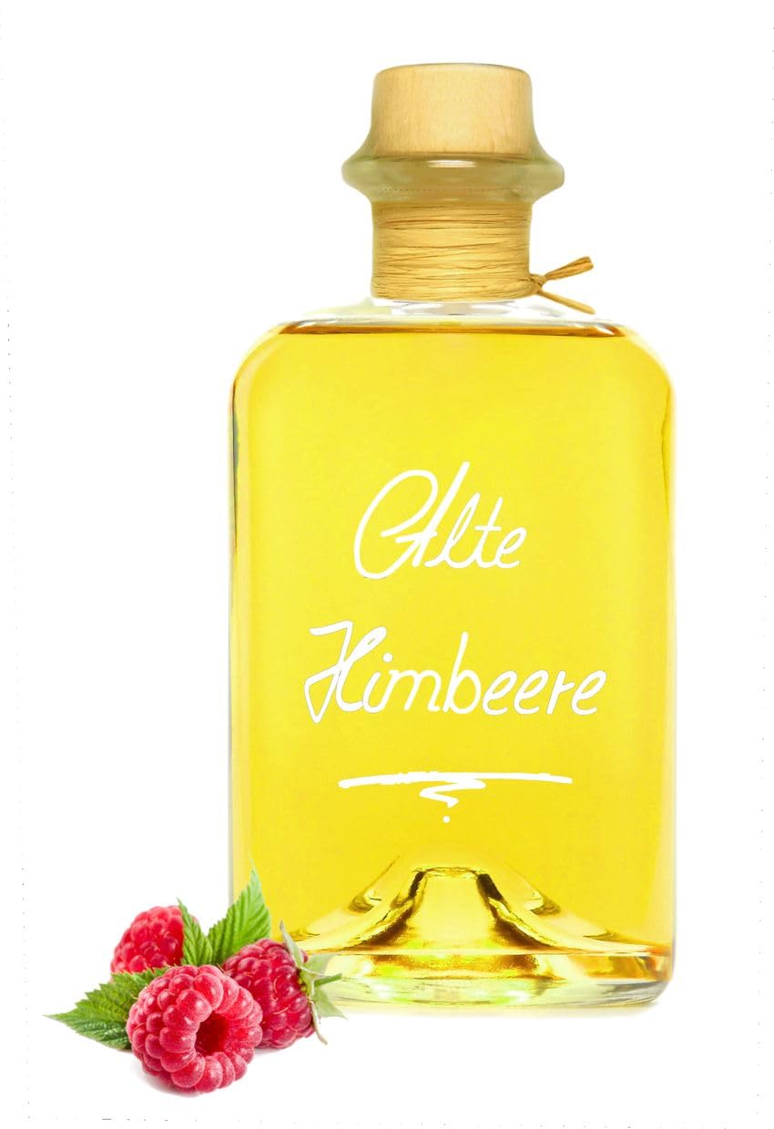 Alte Himbeere 1L intensiv fruchtig & sehr mild 40% Vol. Himbeer Schnaps Obstler Spirituose