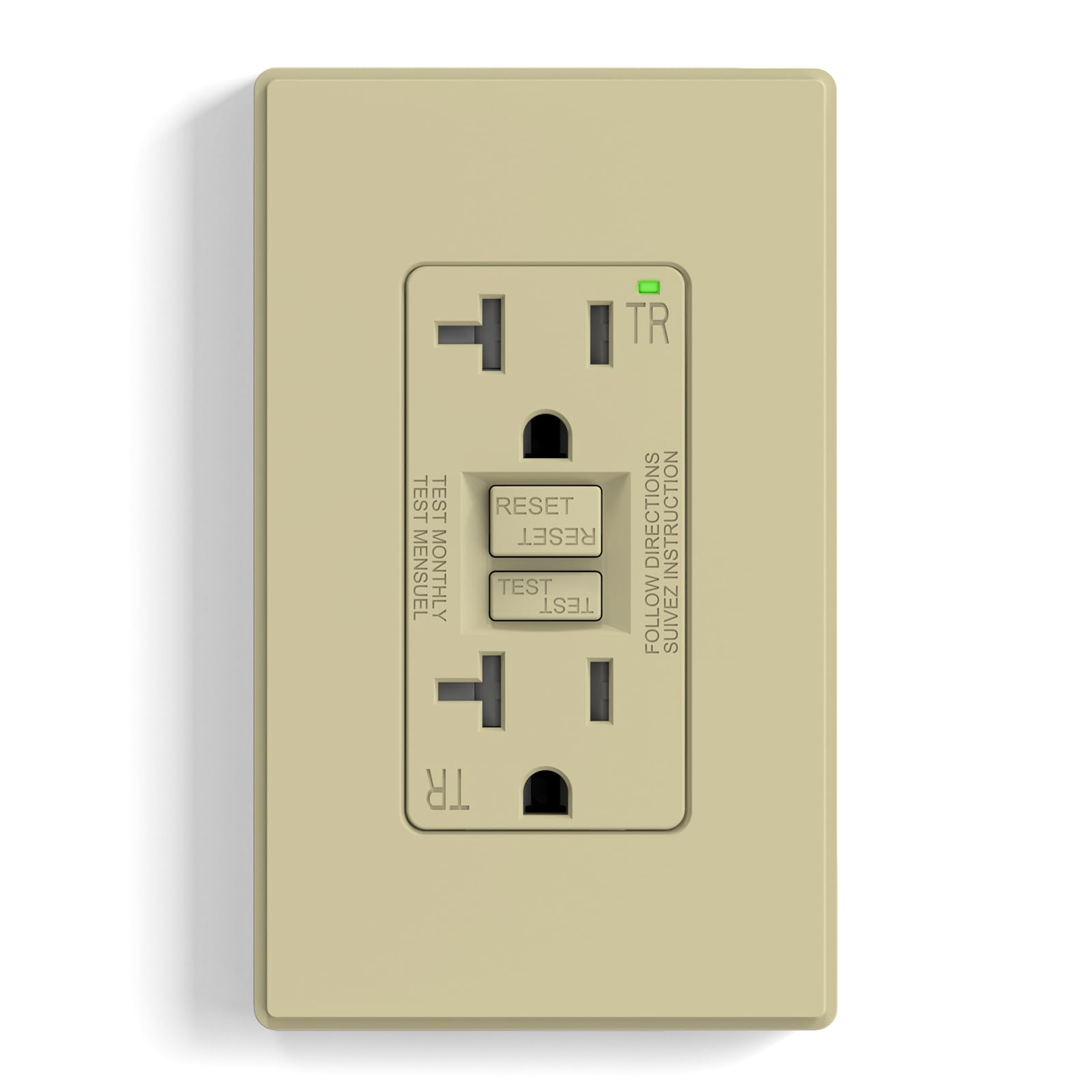 ELEGRP GFCI Outlet - Self-Testing Safety -30
