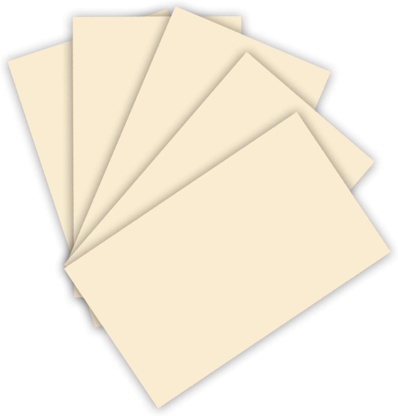 Folia 6308 130 g/m², Coloured Drawing Paper in Beige, DIN A3, 50 Sheets, as a Basis for numerous Crafts
