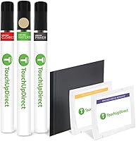 Vista 223 de TouchUpDirect NH-731P Crystal Black Pearl - Brocha de retoque compatible con Honda Exact Match - Paquete esencial