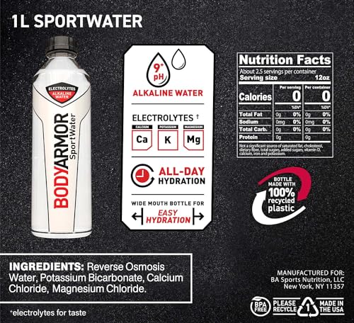 Bodyarmor Sportwater Alkaline Water, Superior Hydration, High Alkaline Water Ph 9+ thumb #1