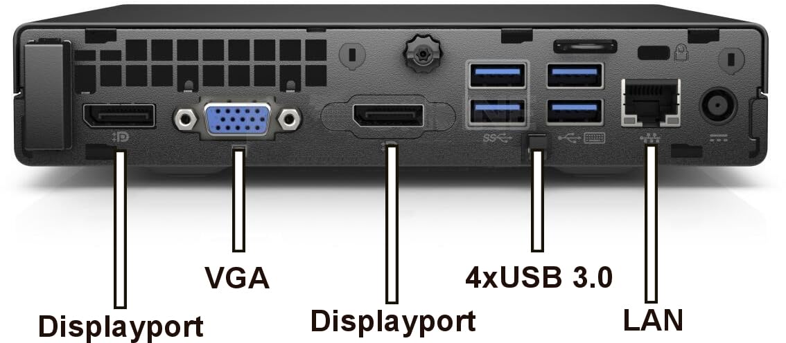 HP AMD PC Business Office Multimedia Computer mit 3 Jahren Garantie! | AMD Ryzen3 2200GE, 4x3.6 GHz | 16 GB DDR4 | 512 GB SSD | Radeon Vega 8 | USB 3.0 | WLAN | Windows 11 Prof. 64-Bit | 7917