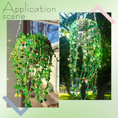 Kit de cuentas para la fabricación de joyas de estilo botánico y natural 7