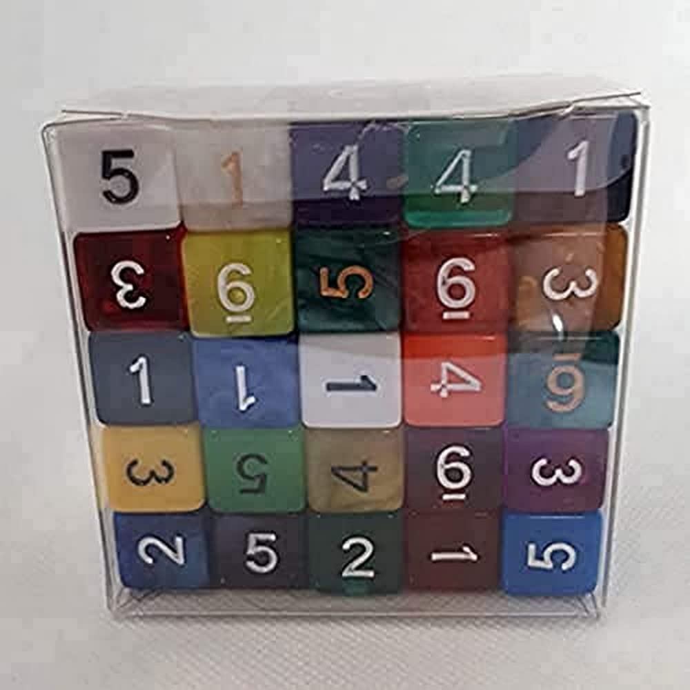 70804 - Zestaw kostek D6 Mix-Set (50)