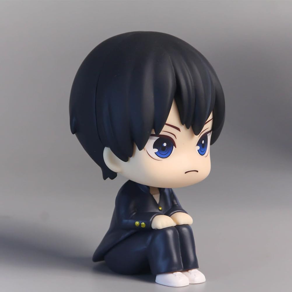 Anime Haikyuu Figure Serie 489 # Tobio Kageyama Figura Statua Mobile e Cambiabile Viso Argilla Figura Modello Ornamenti 10 CM