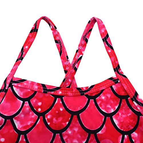 Image of BAYIMEE Girls One Pieces Swimsuit Cute Swimwear Bathing Suits 2-12 Years