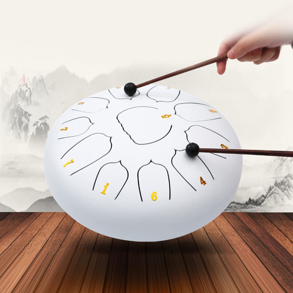 10インチ スチールタンドラム 11音ハンドパンドラム ドラムマレット 10インチ スチールタンドラム 11音ハンドパンドラム ドラムマレット