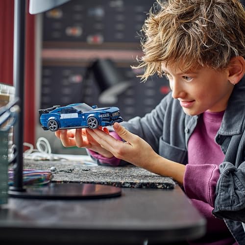 Speed Champions Auto Sportiva Ford Mustang Dark Horse, Macchina Giocattolo da Costruire per Bambini e Bambine da 9 Anni in su, Modellino di Veicolo da Corsa con Minifigure, Idea Regalo 76920 - Lego - Immagine 5