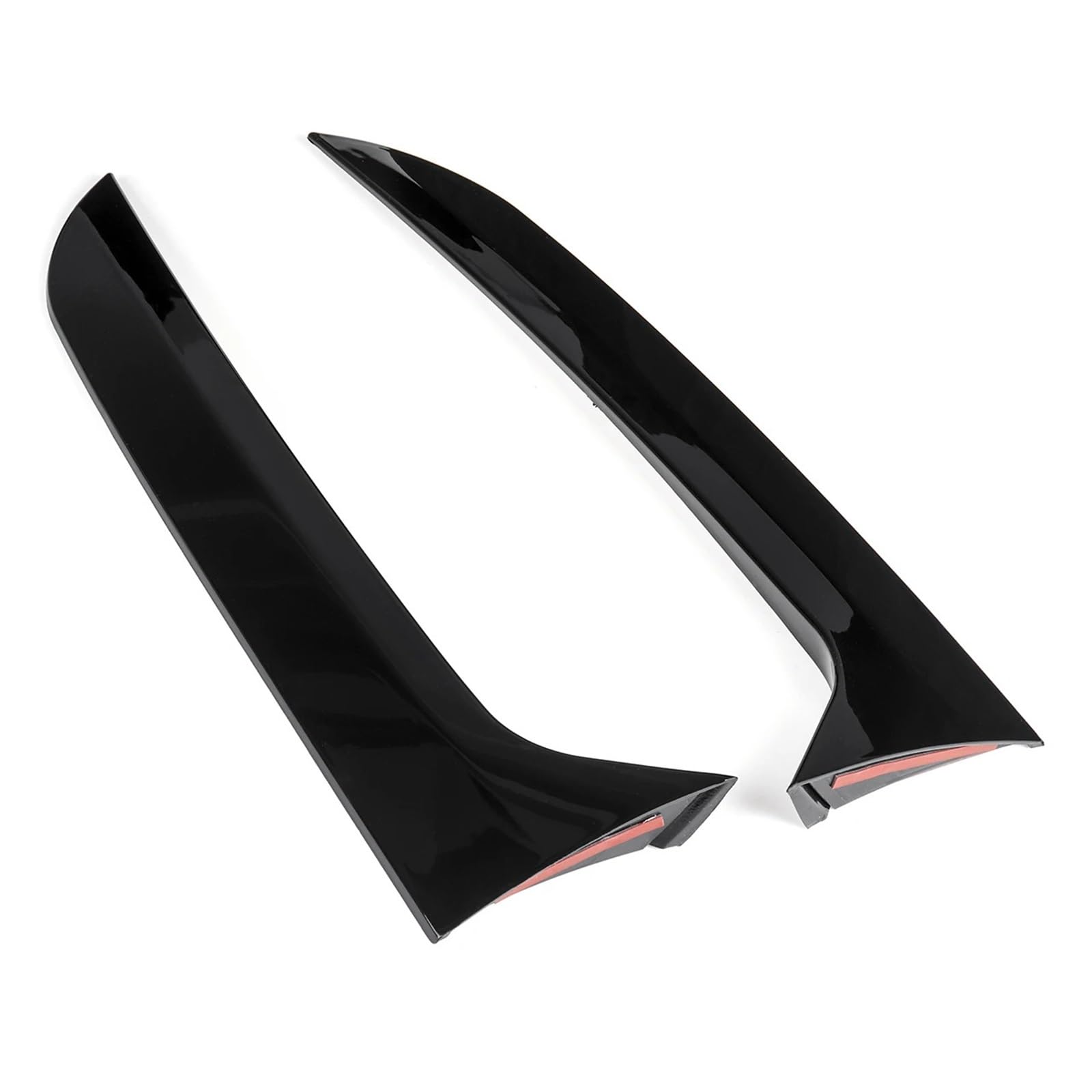 Spoiler dachowy Para tylnego okna boczny spojler Canard Splitter tapicerka zamiennik pasuje do Tiguan MK1 2007-2016